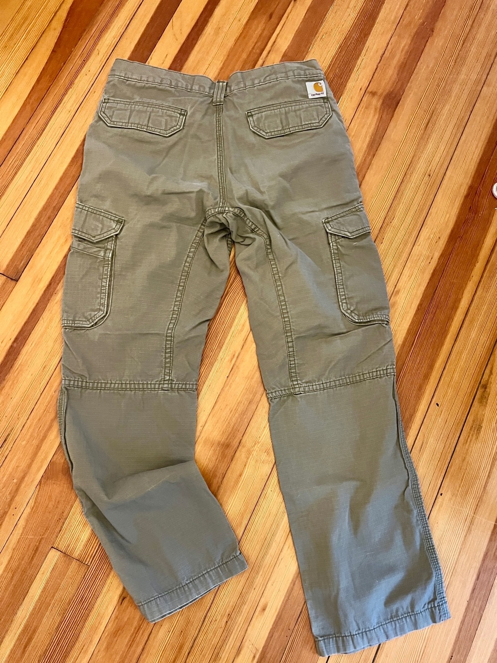 Carhartt Men's Olive Green Utility Cargo Pants